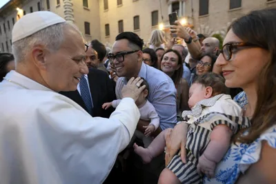 Pope Leo XIV highlights importance of witness of families in today’s world