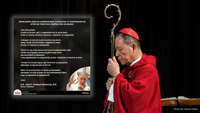 Mga pinuno ng bansa, ipinagdarasal ni Cardinal Advincula - VeritasPH