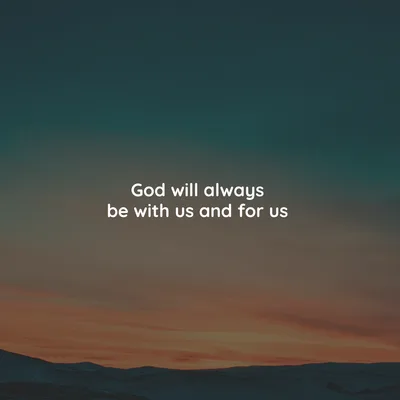 God will always forgive us