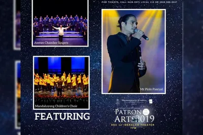 ‘Patron of the Arts’ benefit concert slated at Meralco Theater on Dec. 12