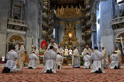 Pope Leo XIV tells new priests: ‘You are a channel, not a filter’