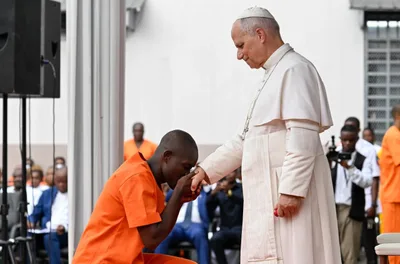 Pope Leo XIV to prisoners: ‘No one is excluded from God’s love’
