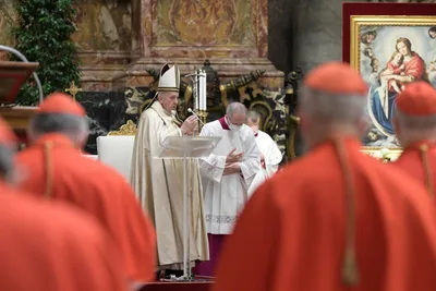 Pope Francis to new cardinals: May the cross and resurrection always be your goal