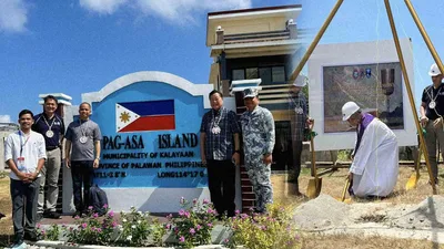 Ground breaking sa itatayong kapilya sa Pag-asa Island, pinangunahan ni Bishop Mesiona - VeritasPH
