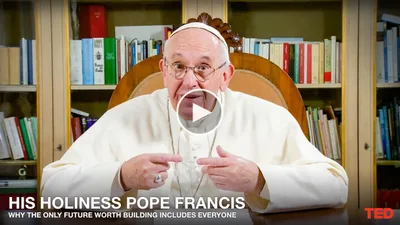 In TED talk, Pope says sowing solidarity will reap hope for the future