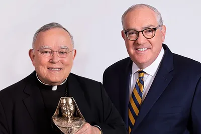 Archbishop Chaput honored with first annual Mother Angelica Award