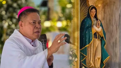 Isang “himala” ang pagdalaw ng pilgrim image ng Mahal na Birhen ng Guadalupe-Archbishop Jumoad - VeritasPH