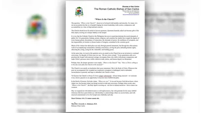 Sa nagtatanong kung nasaan ang simbahan, may sagot ang pinuno ng Caritas Philippines - VeritasPH
