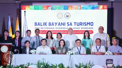 Balik-Bayani sa Turismo program, inilunsad ng DOT