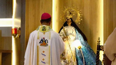 Our Lady of Peace and Good Voyage Chapel sa Victory Liner Plaza, binuksan sa mga biyahero - VeritasPH