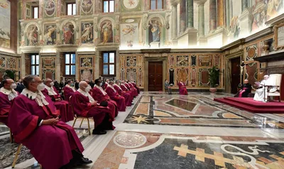 Pope Francis to Roman Rota: Always keep in mind ‘the good of the children’