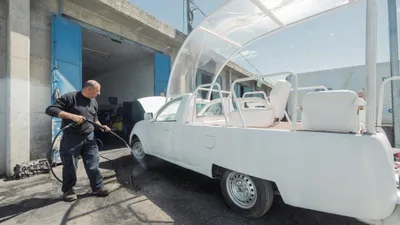 Pope Francis’ last gift to Gaza: A popemobile converted into a mobile clinic