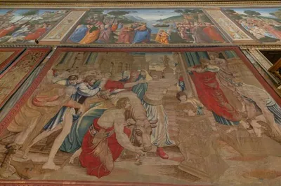 500 years later, Raphael tapestries rehung in Sistine Chapel