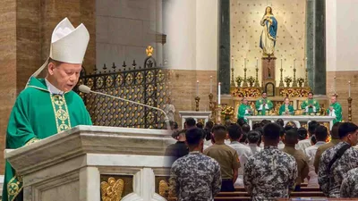 Maging tagatatag ng kayapaan at saksi ng pananampalataya, paalala ni Cardinal Advincula sa militar - VeritasPH