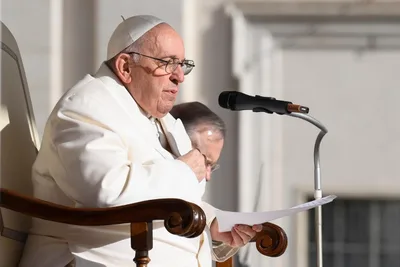 Pope Francis hospitalized with a respiratory infection, Vatican says