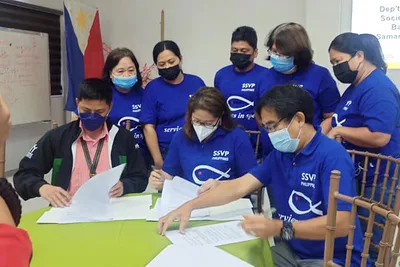 SSVP partners with DSWD for livelihood capacity-building projects in Leyte