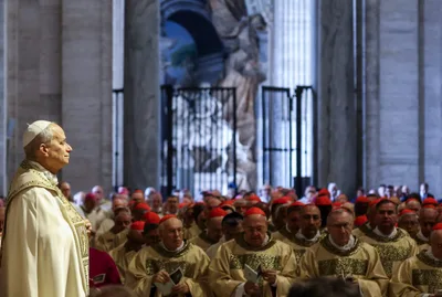 Pope Leo XIV urges cardinals to ground Church mission in unity and mutual love