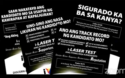 Church groups set 40 days of prayer, discernment for May 9 polls