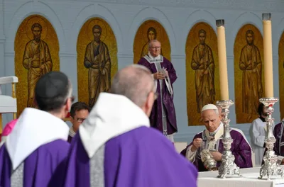 Pope Leo XIV at Monaco stadium Mass: Wars are ‘the result of the idolatry of power and money’