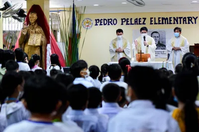 Manila school unveils statue of priest who fought for Filipino clergy’s rights