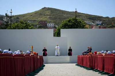 Pope Leo XIV tells human traffickers in Tenerife: ‘Stop. Repent’