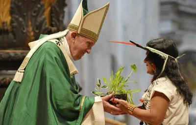 Pope Francis decries ‘predatory models of development’ in Amazon synod closing Mass