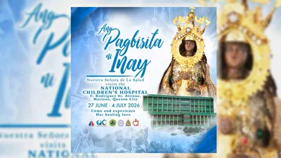 Pilgrim image ni Inay Salud, dadalaw sa National Children Hospital - VeritasPH