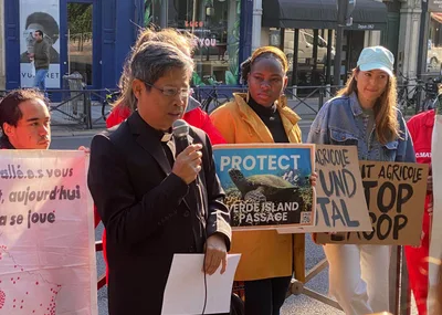 Filipino priest urges European banks to protect ‘Amazon of the oceans’