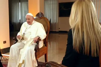 Pope Francis calls domestic abuse ‘satanic’ during new television special