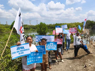 Japanese-backed LNG projects draw protests in Batangas amid rising energy costs