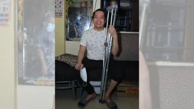 Here’s How You are Helping a Father Walk Again!