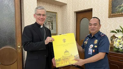 PNP-Chaplain Service, humiling ng panalangin kay Papal Nuncio to the Philippines
