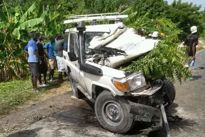 Cardinal injured in 2021 earthquake hospitalized after traffic accident in Haiti