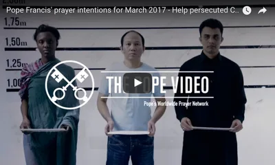 Pope Francis’ latest prayer video spotlights Christian persecution