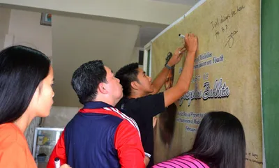 Youth leaders hit human trafficking, abuse