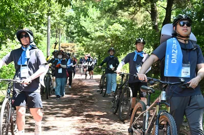 Church-led pilgrimage brings young people to frontlines of division in Korea