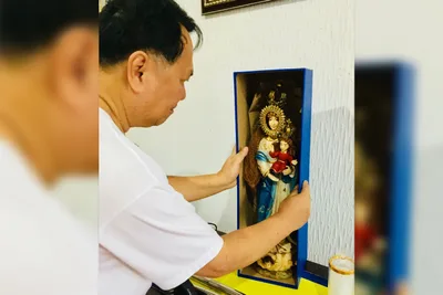 ‘La Virgen Milagrosa de Badoc’ goes home to Japan