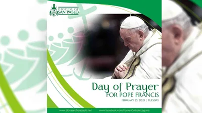 Day of Prayer for Pope Francis, idineklara ng Diocese of San Pablo