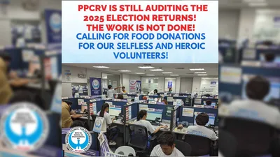 PPCRV, umaapela ng tulong sa isinasagawang manual audit sa resulta 2025 midterm elections