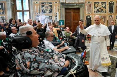 Pope Leo to sick and caregivers: ‘In the various situations of life, no one should be left alone’
