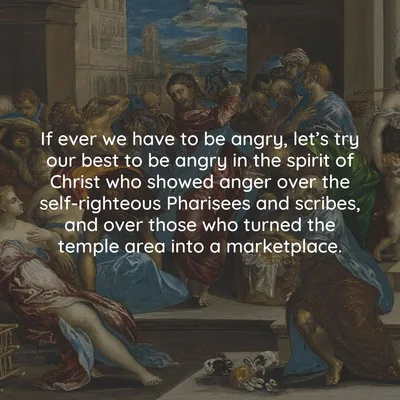 On anger and preaching