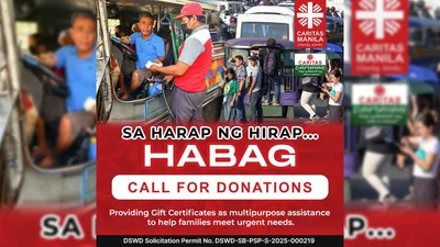 Donation drive para sa mga apektado ng mataas na oil price hike, inilunsad ng Caritas Manila - VeritasPH