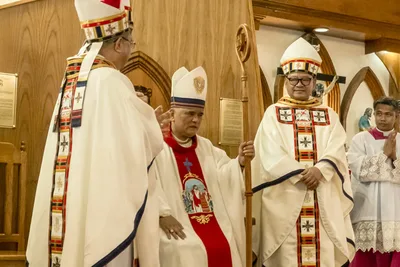 Bishop Sean Mejia ordained, installed as apostolic vicar of Tabuk
