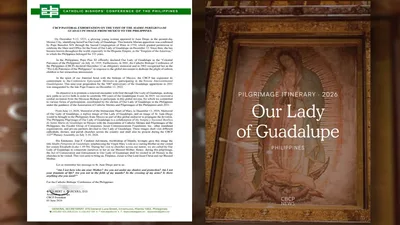 Italaga ang sarili sa birhen ng Guadalupe, paanyaya ng CBCP sa mananampalataya - VeritasPH