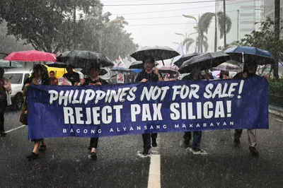 Pax Silica raises fears over displacement, water, power, and mining in Philippines
