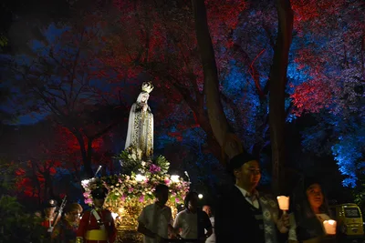 LOOK: Filipino Catholics mark Fatima centennial