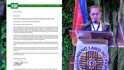 Ibat-ibang samahan ng simbahan,hinimok ng SLP na makiisa sa prayer vigil for peace ng CBCP - VeritasPH