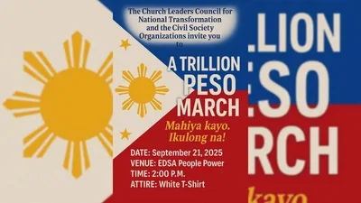 Simbahan at civil society mag-mamartsa sa EDSA sa Sept. 21 - VeritasPH