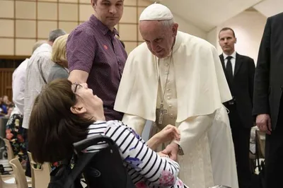 Pope Francis to Huntington’s patients: You deserve respect and love