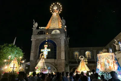 Antipolo diocese’s pontifically crowned images meet in procession